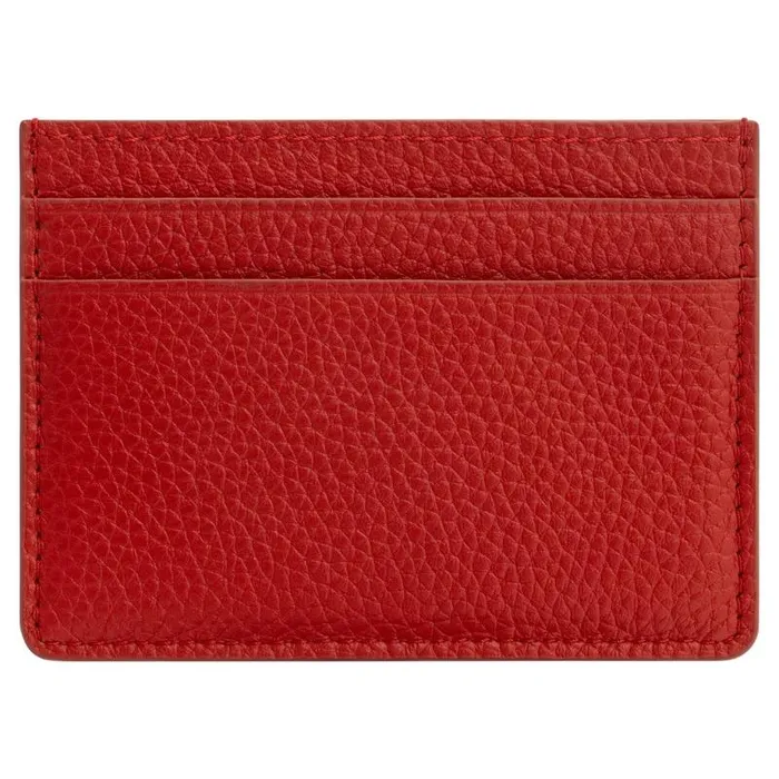 Oroton Wallets Accessories Jemima Card Holder Dark Poppy