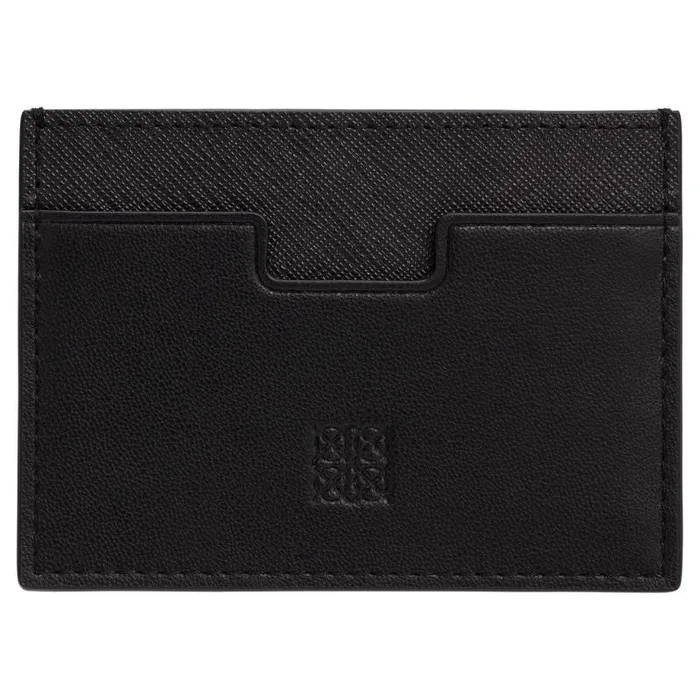 Oroton Wallets Men Eton Card Sleeve Black