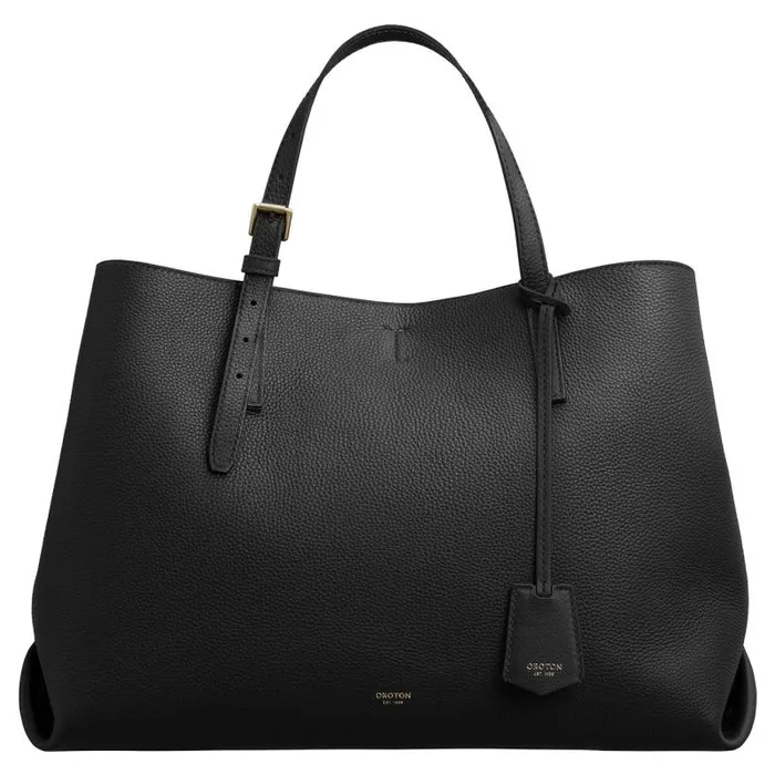 Oroton Work Women Margot Large Day Bag Black
