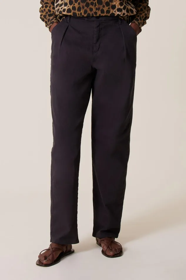Pants and Jeans Women Leon and Harper Pl2 Prodigy Pants Charcoal