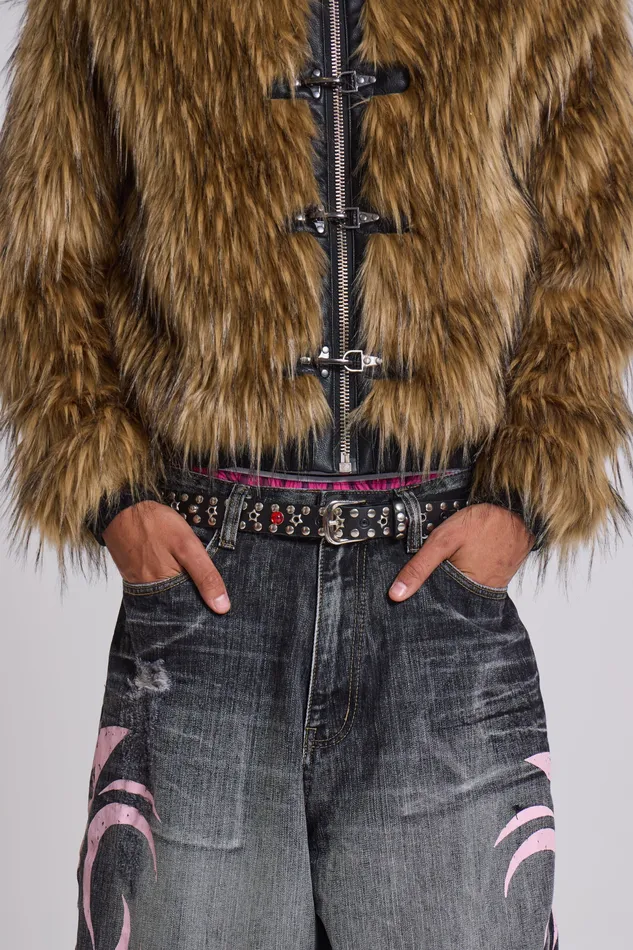 Pink Blade XL Colossus Jeans Men Denim Jaded London