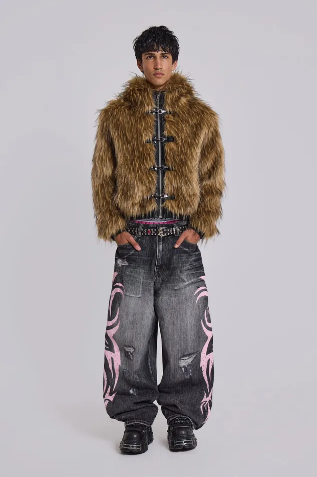 Pink Blade XL Colossus Jeans Men Denim Jaded London