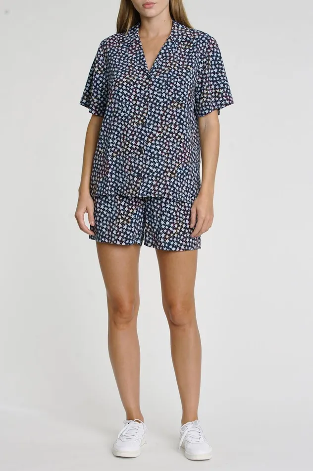 Pistola Denim Lucy Pajama Shirt 8211 Seeing Stars Women Tops