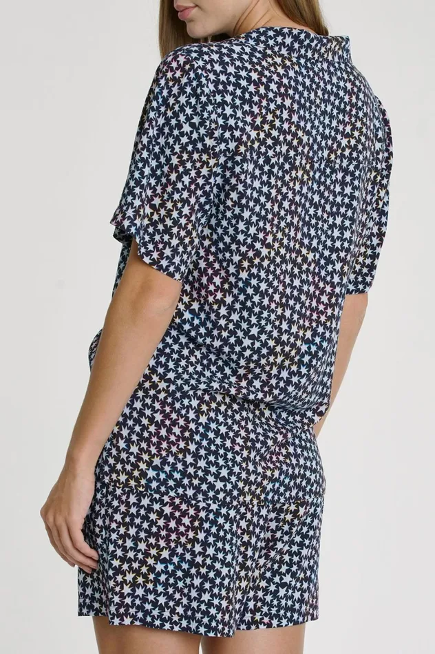 Pistola Denim Lucy Pajama Shirt 8211 Seeing Stars Women Tops