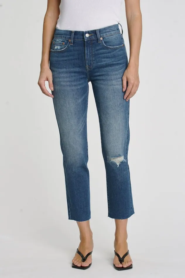 Pistola Denim Monroe High Rise Slim Cigarette 8211 Leon Women Denim