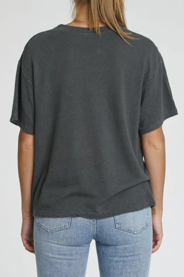 Pistola Denim Palmer Hemp Box Tee 8211 Slowdown Island Women Tops