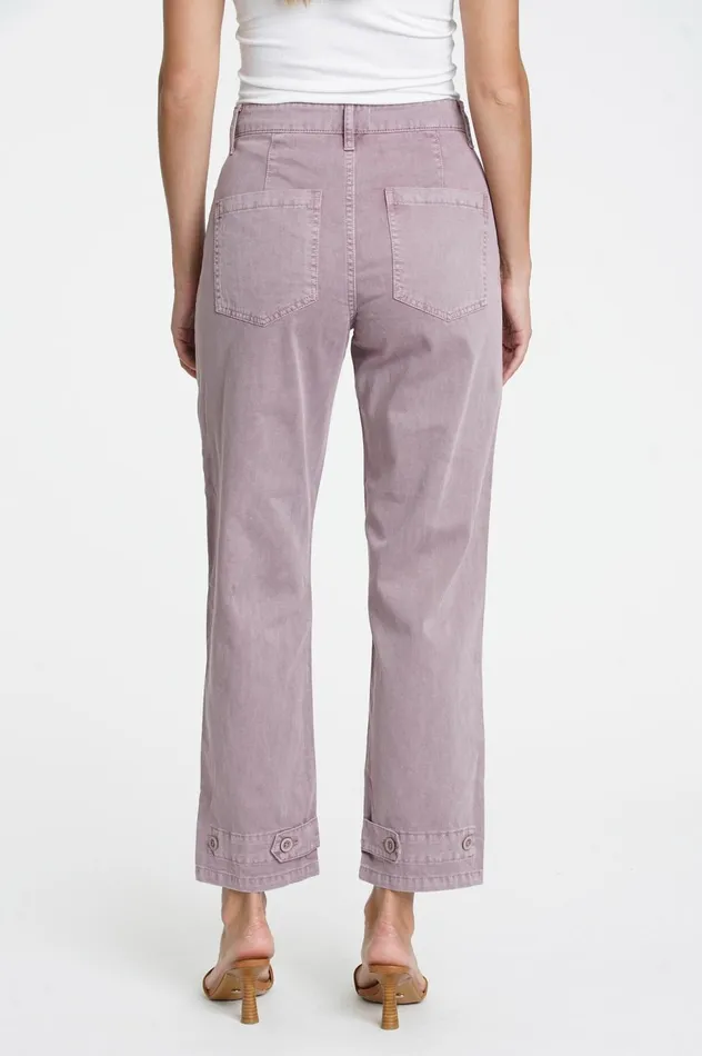 Pistola Denim Tammy High Rise Trouser 8211 Lilac Dust Women Pants