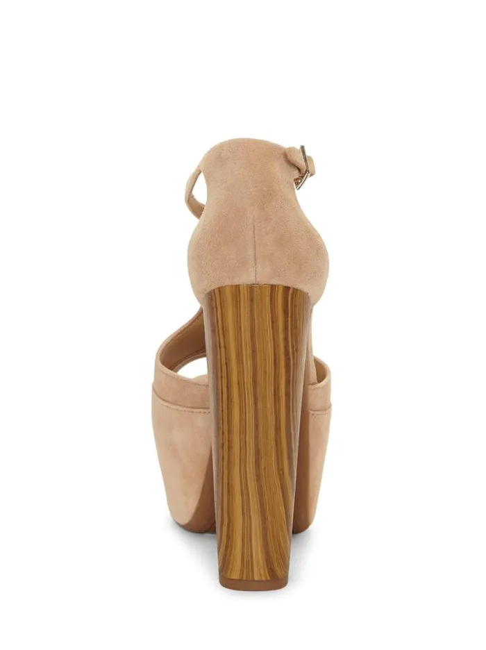 Platforms Shoes Jessica Simpson Dany TStrap Platform Sandal In Sand