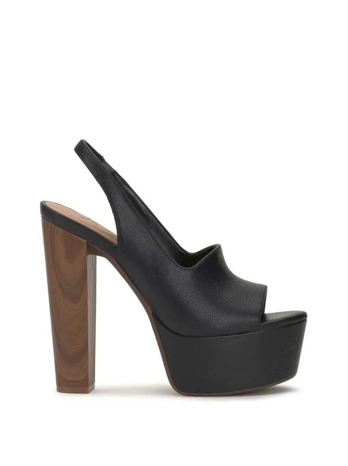Platforms Shoes Jessica Simpson Devalyn Slingback Platform Sandal In Black