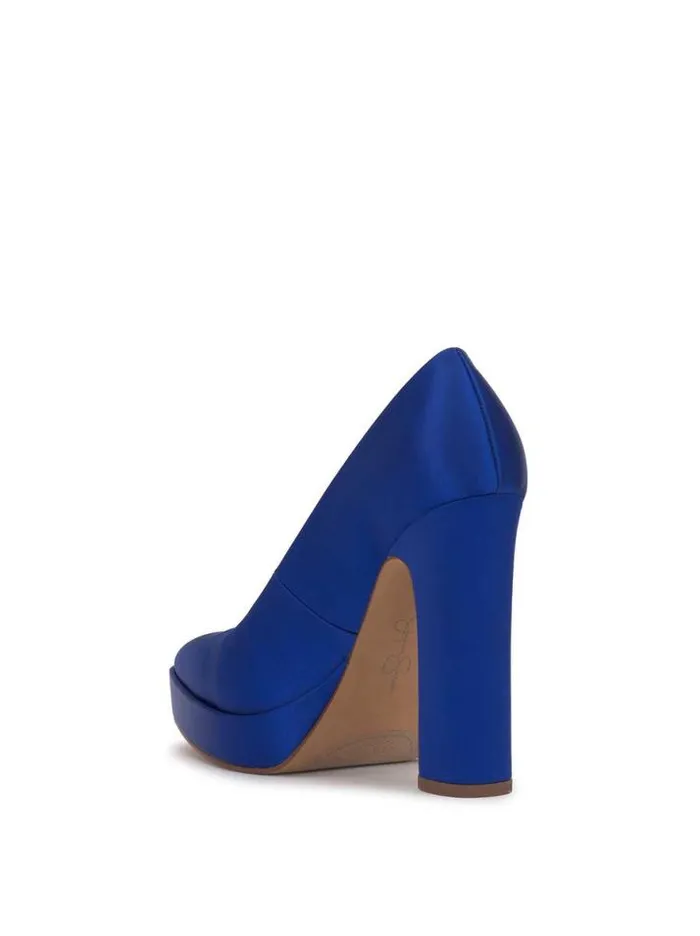 Platforms Shoes Jessica Simpson Glynis Platform Pump In Ultra Blue