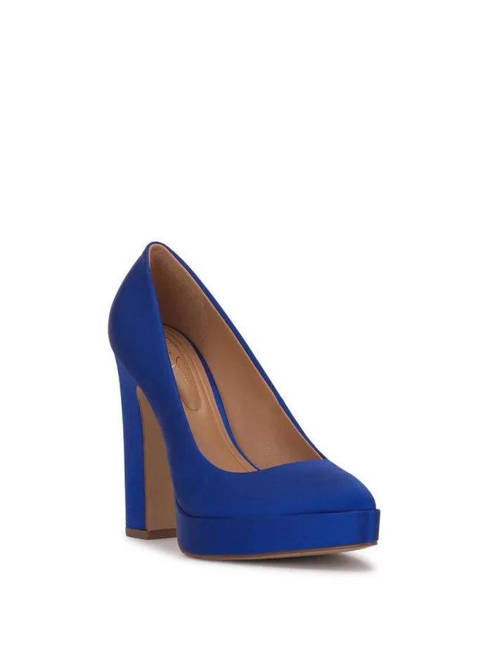 Platforms Shoes Jessica Simpson Glynis Platform Pump In Ultra Blue