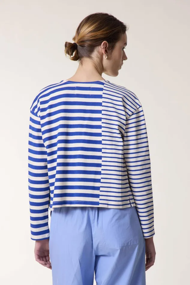 Pulls and Vests Women Leon and Harper Ghill Duo Cardigan Blue
