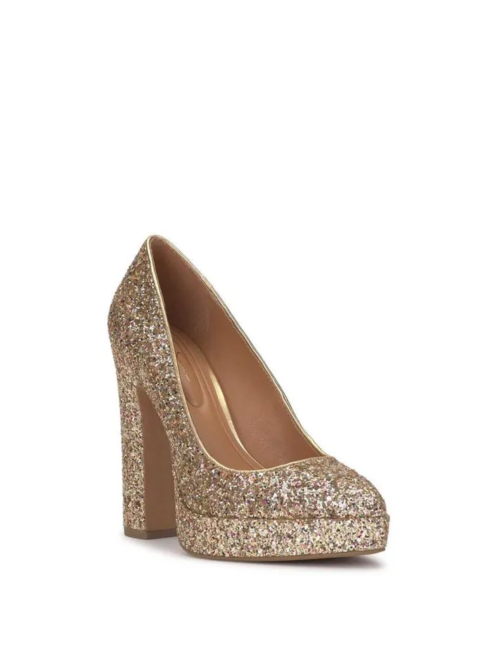 Pumps Shoes Jessica Simpson Glynis Platform Pump In Party Gold