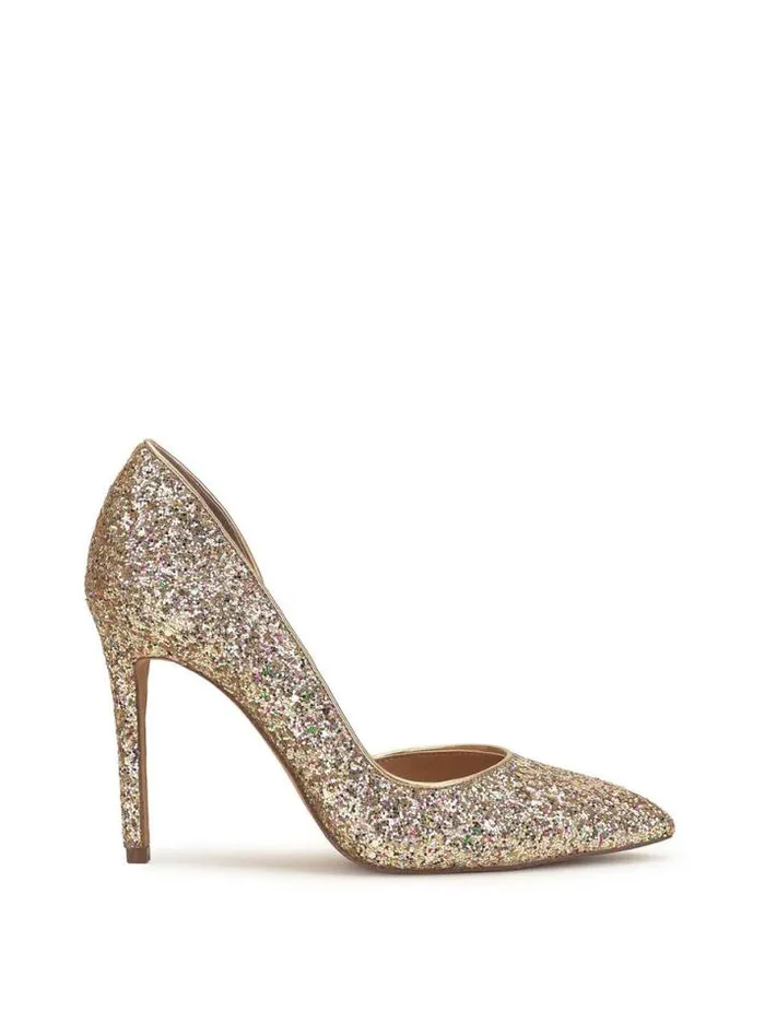 Pumps Shoes Jessica Simpson Prizma D039Orsay Pump In Party Gold
