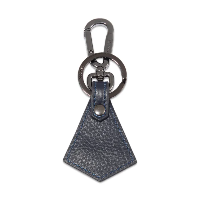 Pyramid Keyring Petrol Blue Women Lancel Charms