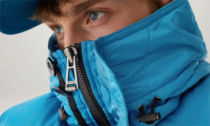 Quilt and Down Jackets Men Belstaff Radar Jacket Ocean Blue Quilt and Down Jackets Men Belstaff Radar Jacket Ocean Blue