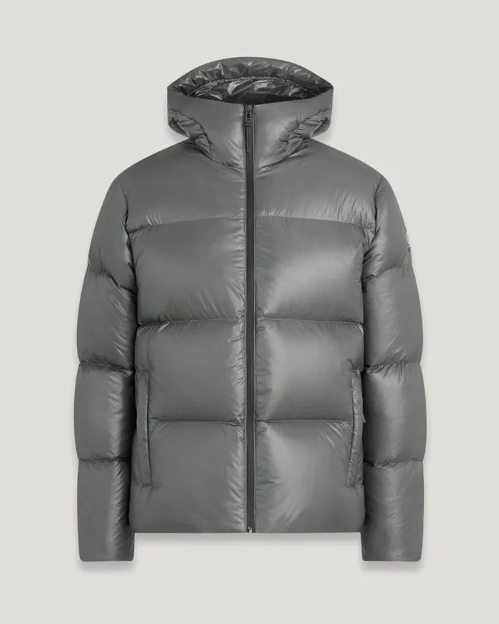 Quilt and Down Jackets Men Belstaff Resolve Jacket Gunmetal