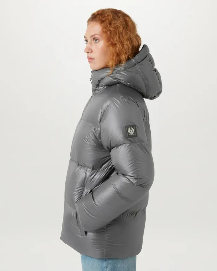 Quilt and Down Jackets Men Belstaff Resolve Jacket Gunmetal