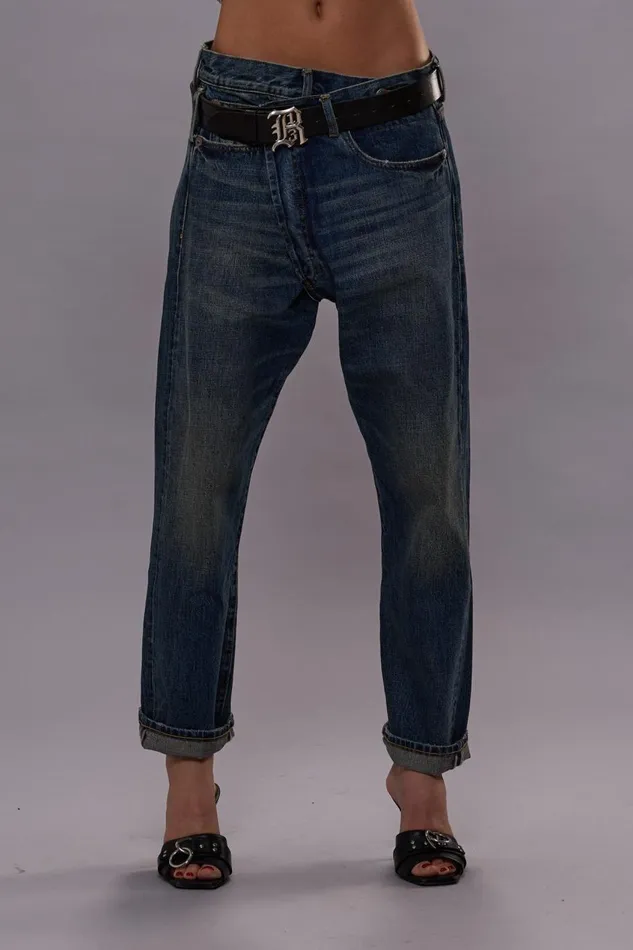 R13 Crossover Women CROSSOVER JEAN 8211 DAWSON BLUE
