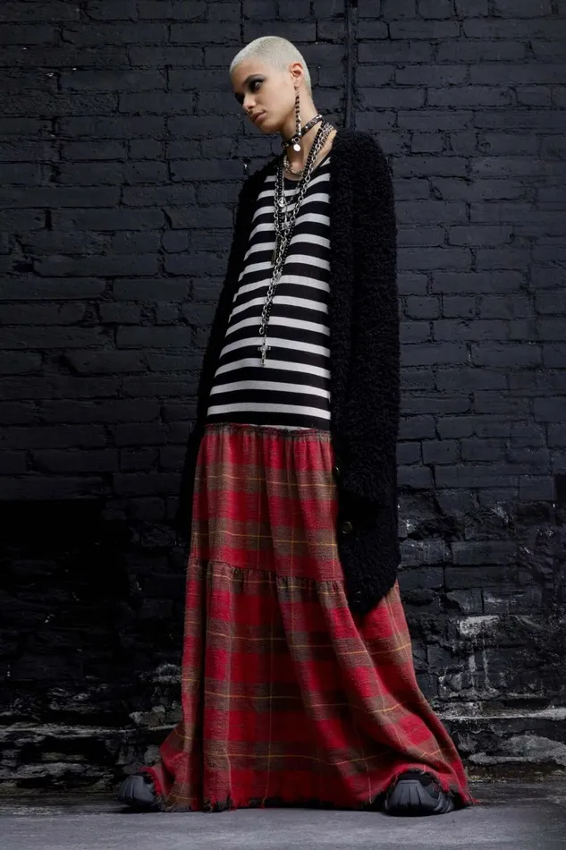 R13 Dresses and Skirts Women STRIPE COMBO DRESS