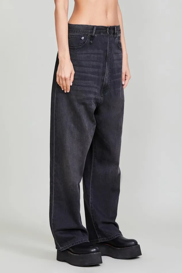 R13 Drop Women VENTI JEAN 8211 ELMORE BLACK