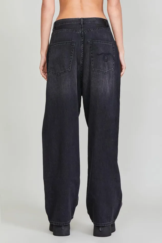 R13 Drop Women VENTI JEAN 8211 ELMORE BLACK