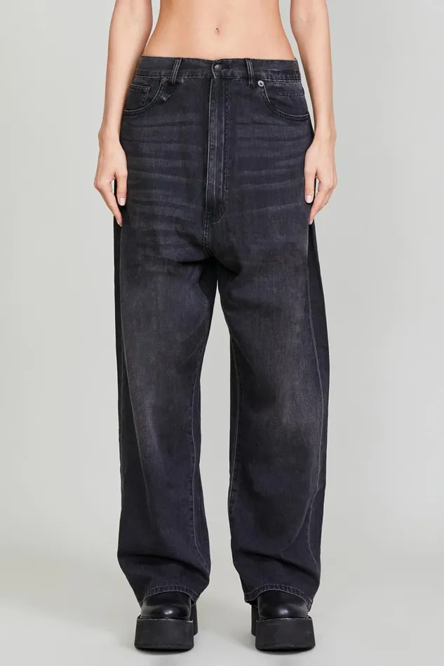 R13 Drop Women VENTI JEAN 8211 ELMORE BLACK