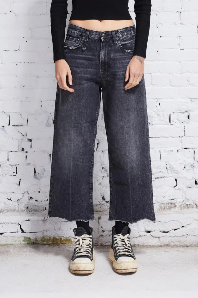 R13 Sale Women ANKLED D039ARCY JEAN 8211 EVERIT BLACK