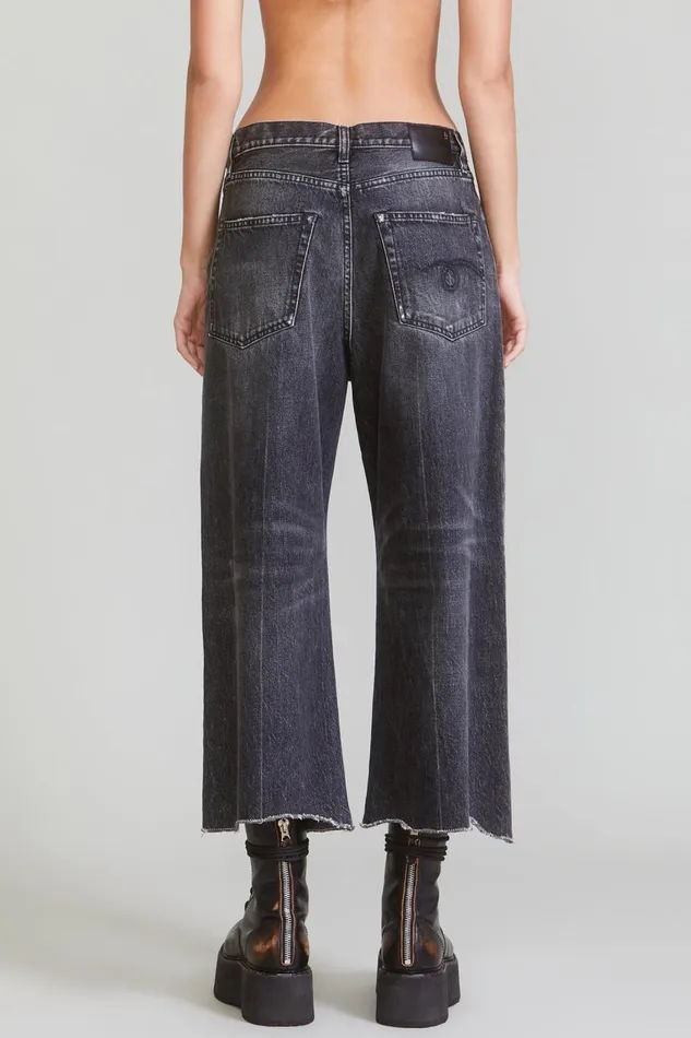 R13 Sale Women ANKLED D039ARCY JEAN 8211 EVERIT BLACK
