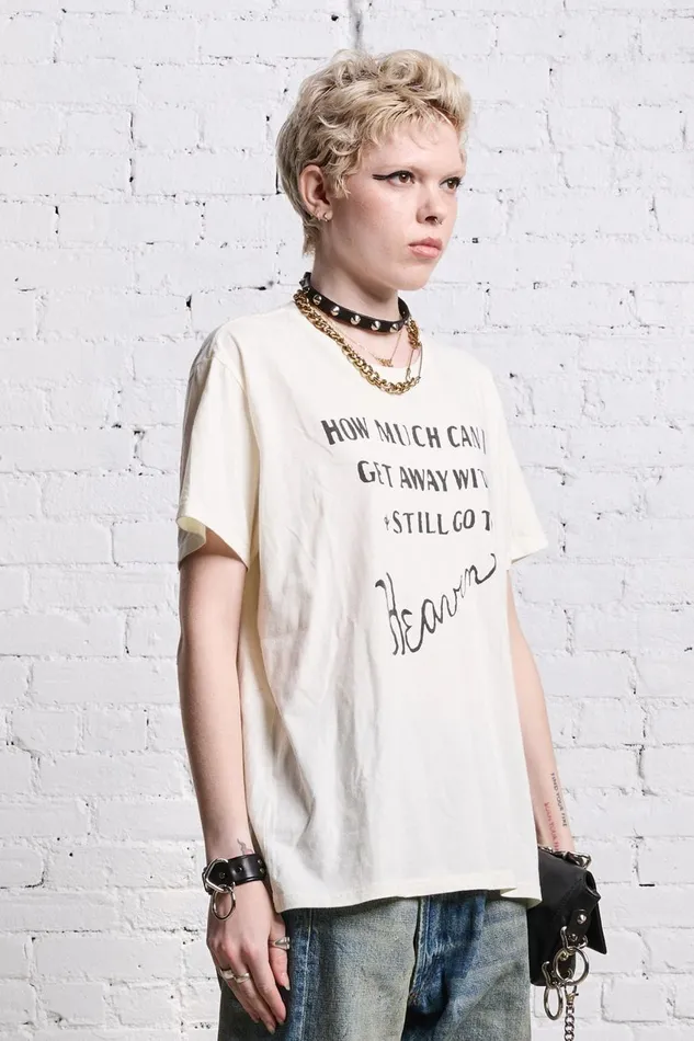R13 Sale Women HEAVEN SEEKER BOY T 8211 ECRU