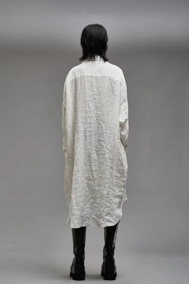 R13 Sale Women JUMBO SHIRTDRESS 8211 WHITE