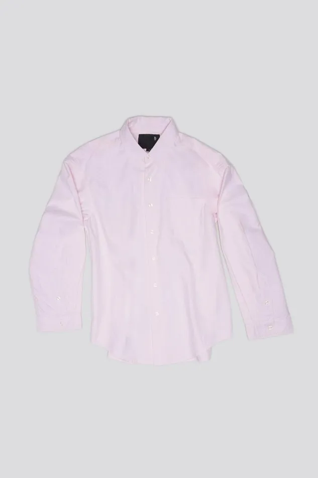R13 Sale Women LONG SLEEVE BUTTONUP 8211 LIGHT PINK