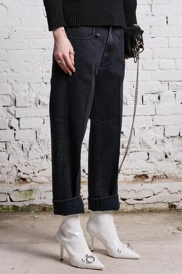 R13 Sale Women TAILORED DROP 8211 ONYX BLACK