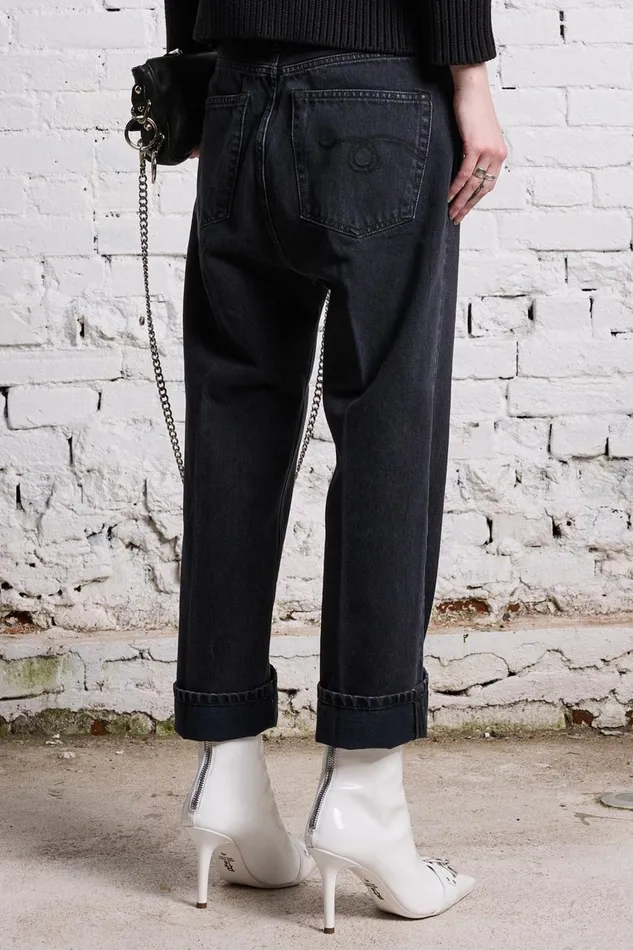 R13 Sale Women TAILORED DROP 8211 ONYX BLACK