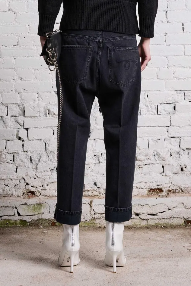 R13 Sale Women TAILORED DROP 8211 ONYX BLACK