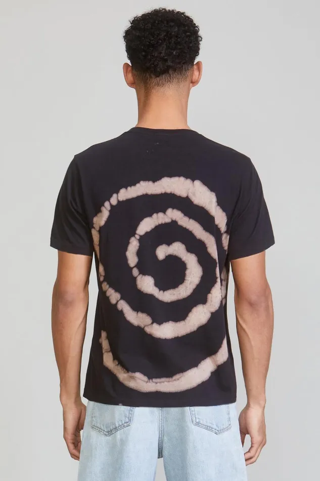 R13 TShirts Women Holy Fck Boy T 8211 Black Swirl Denim
