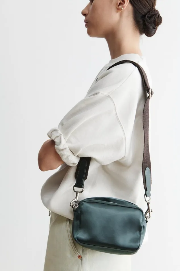 Rachel Comey Clutches Handbags Crossbody Women Cowell Crossbody Dark Juniper
