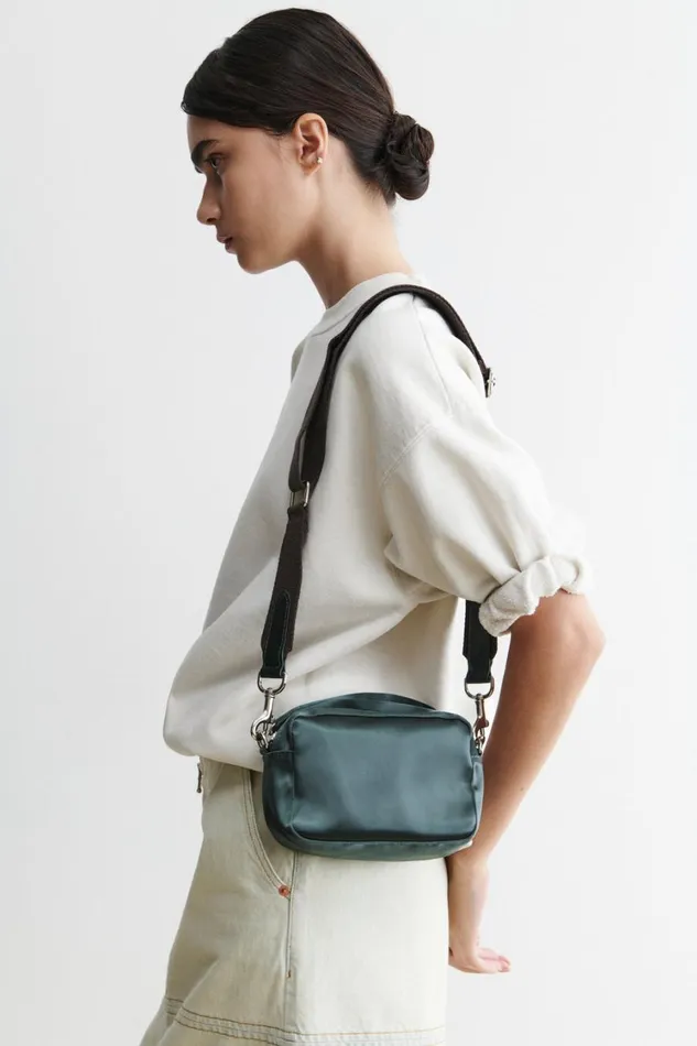 Rachel Comey Clutches Handbags Crossbody Women Cowell Crossbody Dark Juniper