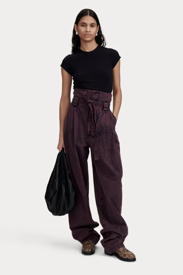 Rachel Comey Denim Shop Women Bowman Pant Boisonberry