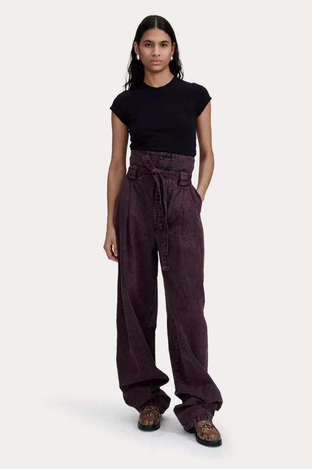 Rachel Comey Denim Shop Women Bowman Pant Boisonberry