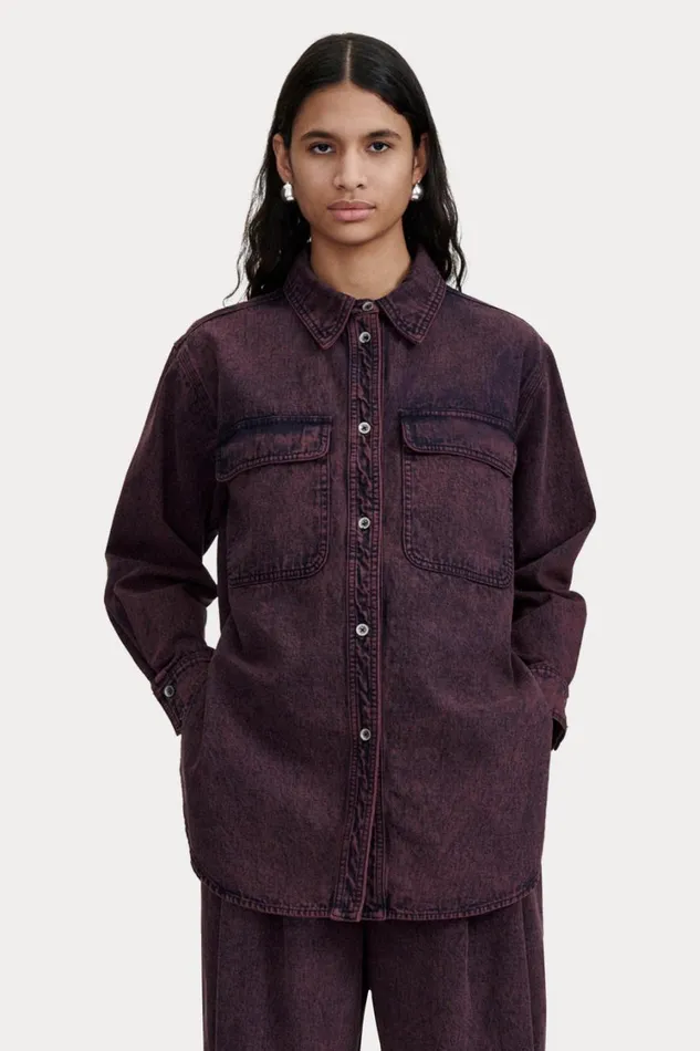 Rachel Comey Denim Shop Women Bowman Pant Boisonberry