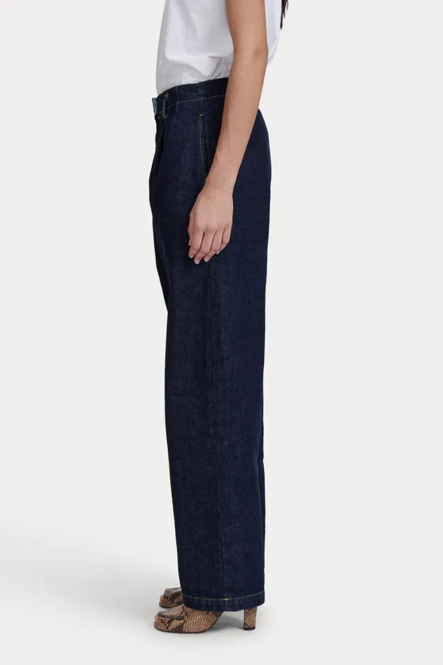 Rachel Comey Denim Shop Women Hurst Pant Raw Wash
