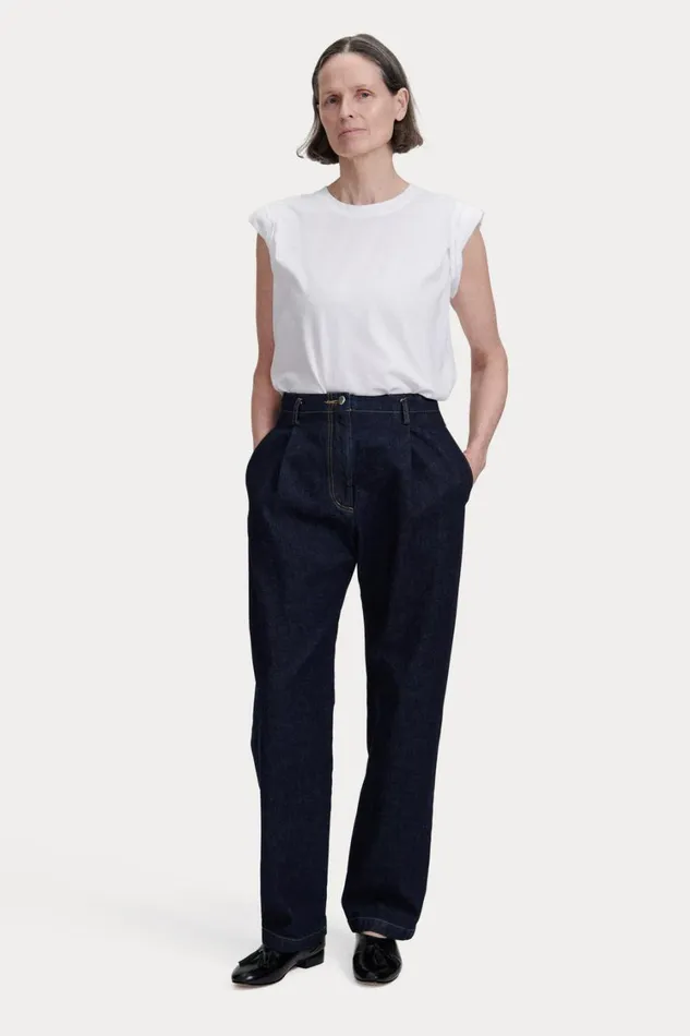 Rachel Comey Denim Shop Women Hurst Pant Raw Wash
