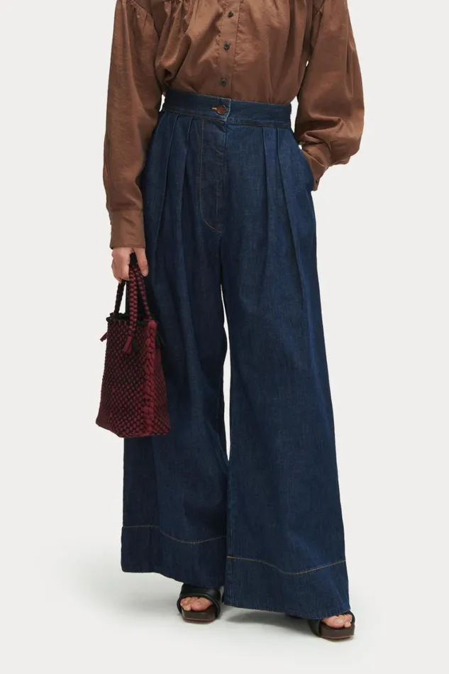 Rachel Comey Denim Shop Women Lex Pant Dark Indigo