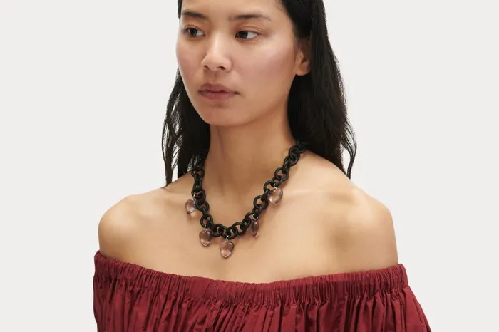 Rachel Comey Jewelry Women Finch Necklace Smoke