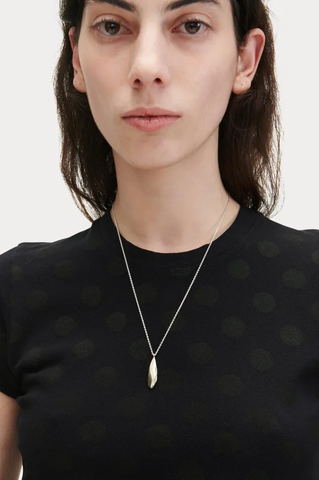 Rachel Comey Jewelry Women Quarry Maude Necklace White Bronze Rachel Comey Jewelry Women Quarry Maude Necklace White Bronze