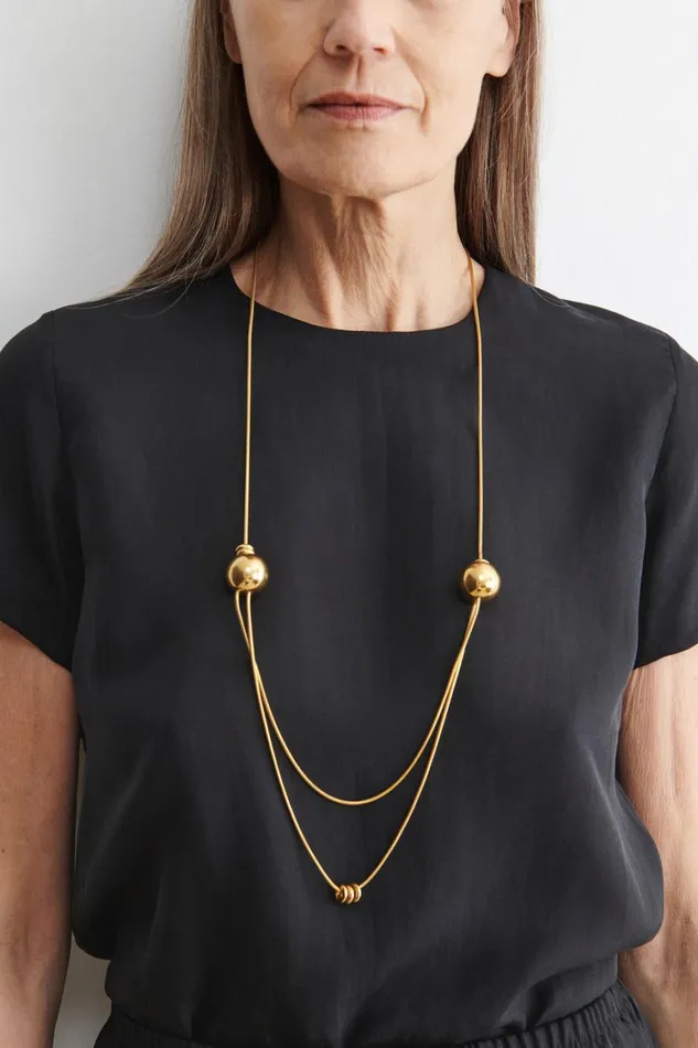 Rachel Comey Jewelry Women Sway Necklace Gold Rachel Comey Jewelry Women Sway Necklace Gold