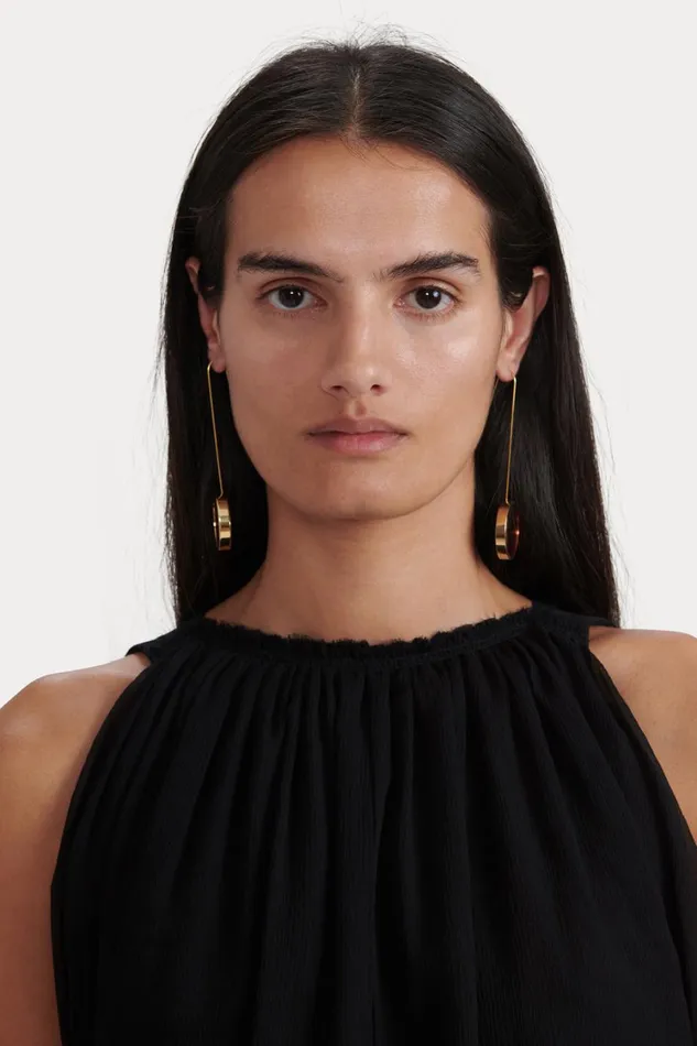 Rachel Comey Jewelry Women Swindon Earrings Copper
