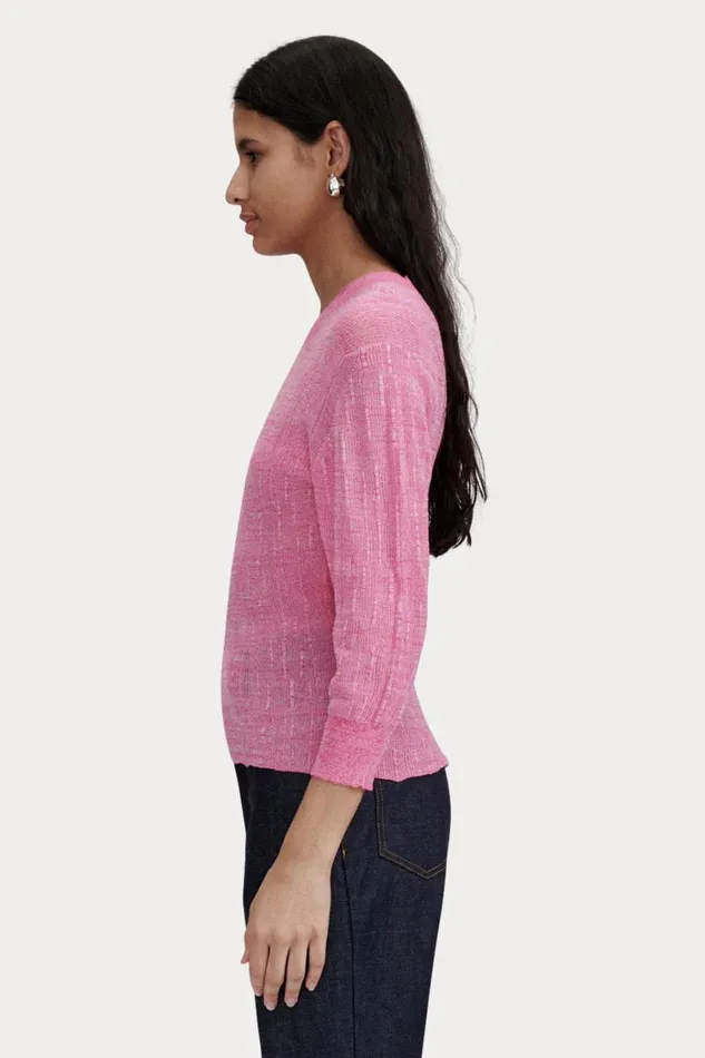 Rachel Comey Knits Women Benson Top Pink Marled