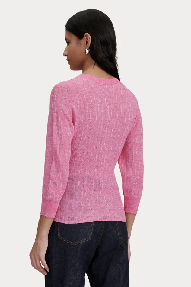 Rachel Comey Knits Women Benson Top Pink Marled